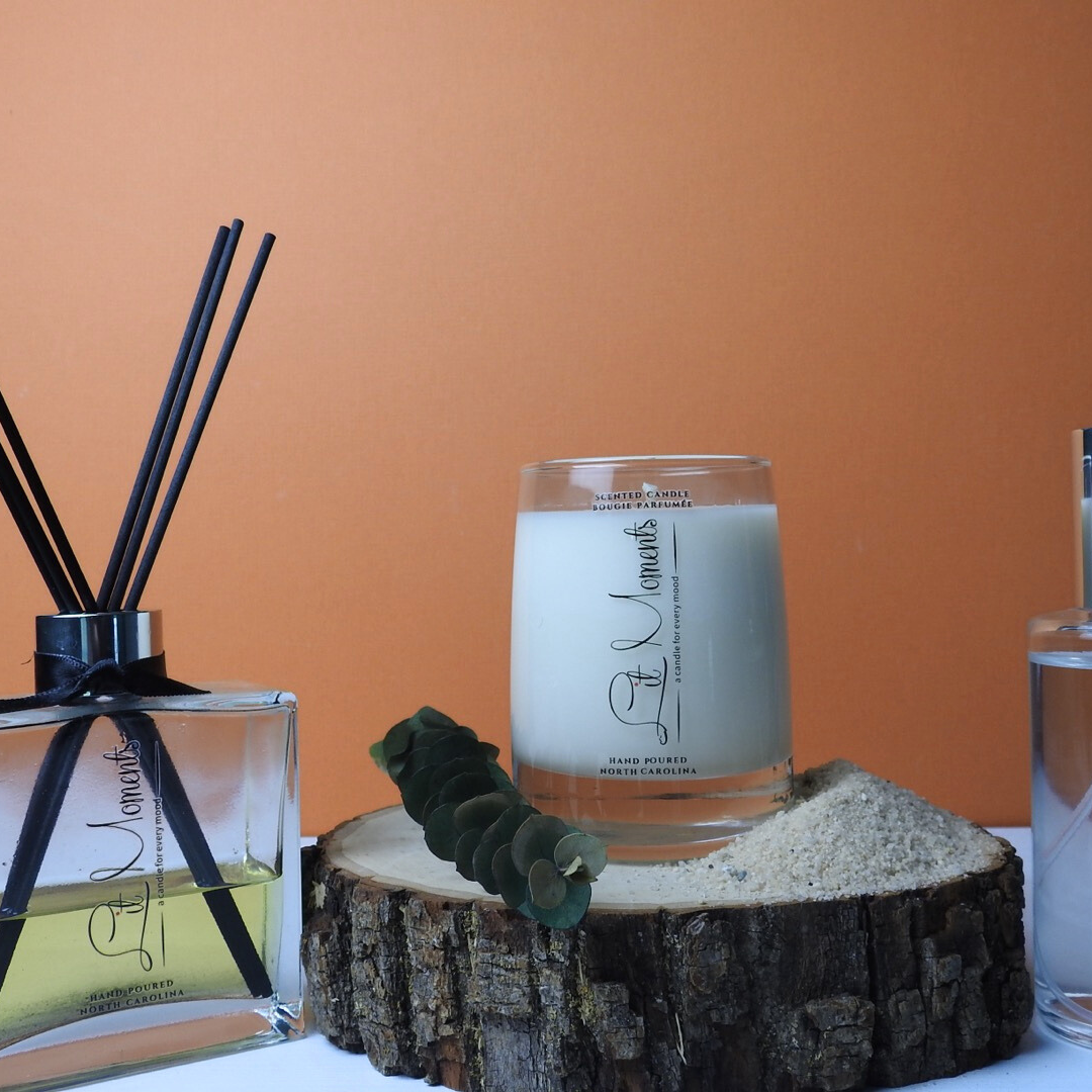 Zen Harmony Bundle (Candle: Express Yourself; Room Spray: Shine On; Reed Diffuser: Happiness)