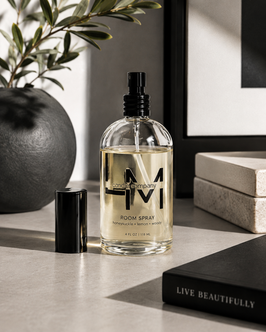 Sable Room Spray: Smoked Leather, Cashmere, Tonka, Sage